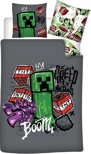 Bekijk leuke cadeautip : Minecraft Dekbedovertrek TNT